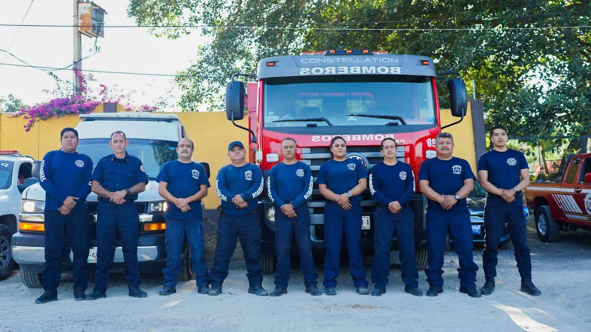 Bomberos. Foto. Prensa Gob. Nayarit